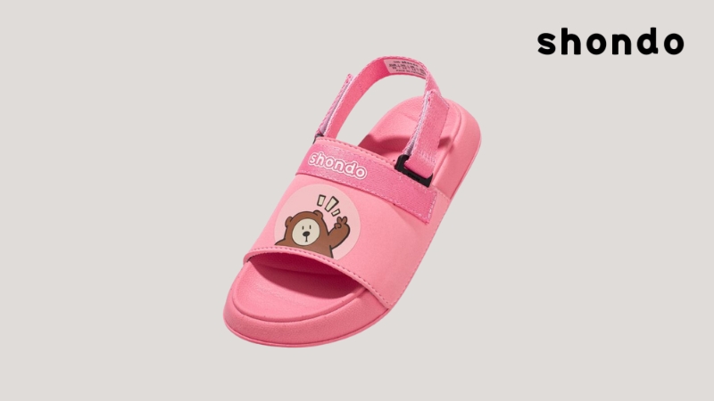 Sandals little 2 hồng 