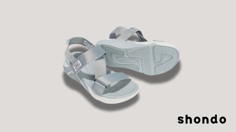 Mẫu sandal Unisex F7R xám trắng