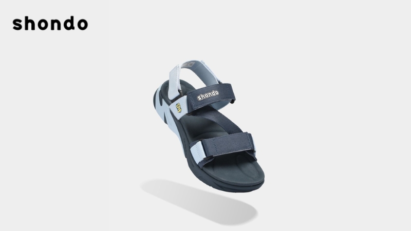 Sandal shondo thiết kế mang êm chân, bền bỉ và dễ dàng tháo ra