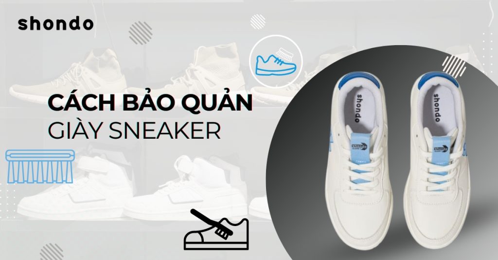 cách bảo quản giày sneaker