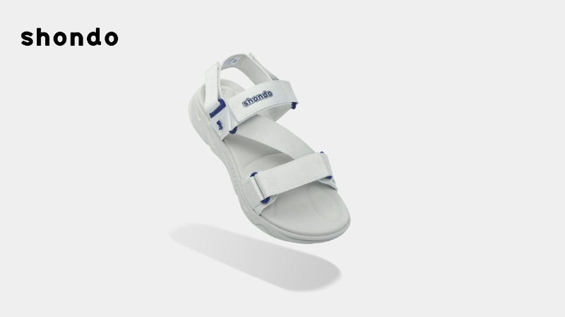 Sandal nam nữ F8M xám rêu