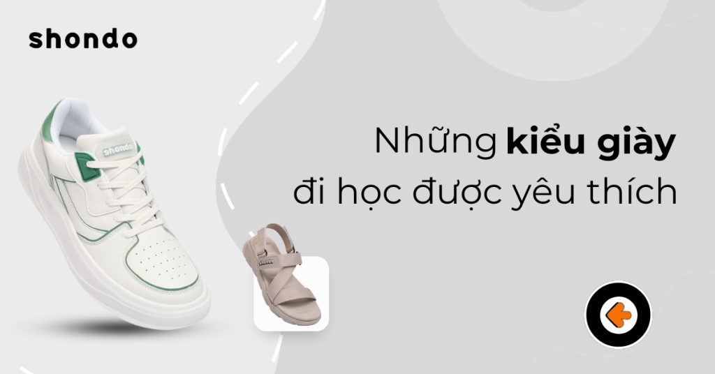 những kiểu giày đi học