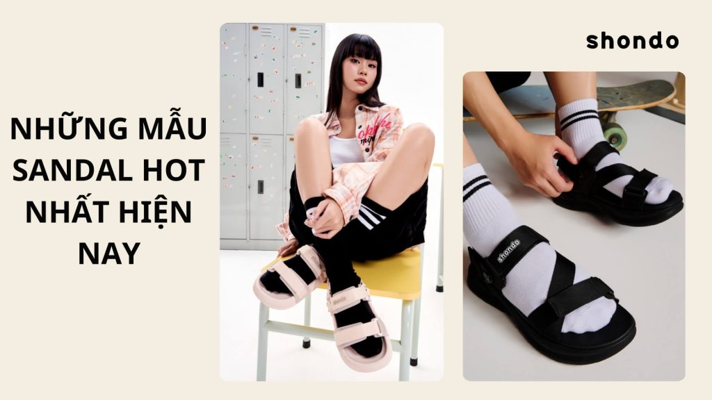 những mẫu sandal hot nhất hiện nay