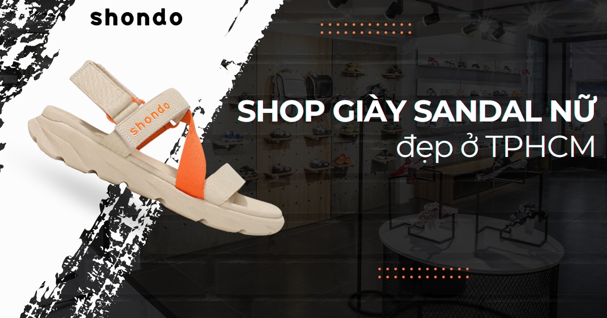 shop giày sandal nữ đẹp ở TPHCM