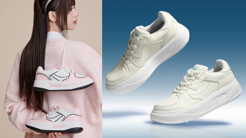 Giày Sneaker nữ thể hiện năng động, cá tính