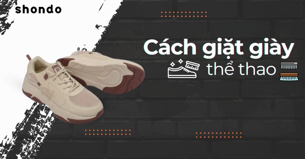 cách giặt giày thể thao