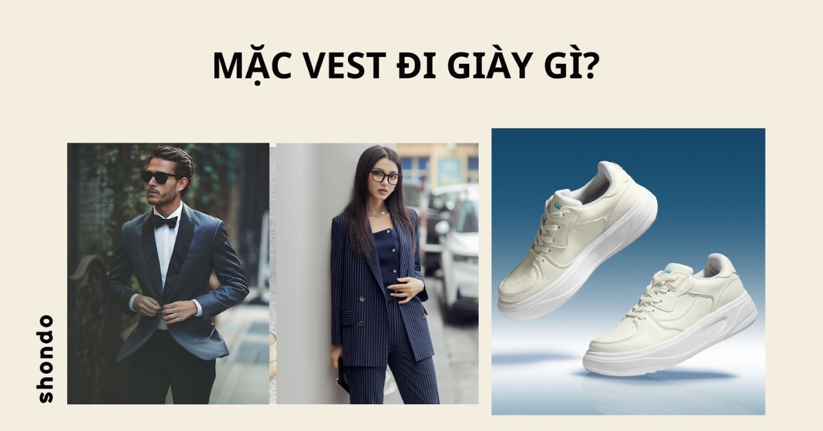 mặc vest đi giày gì