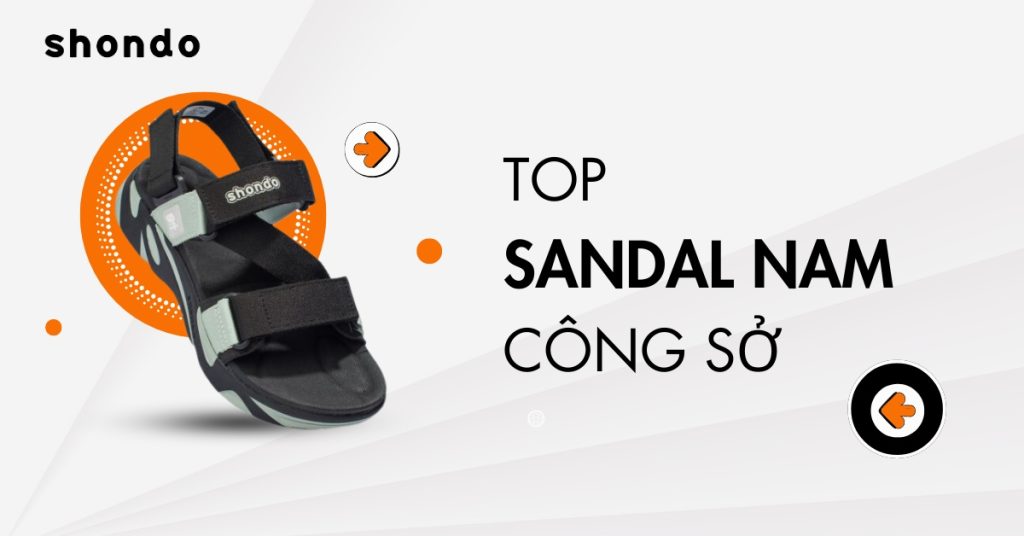 top sandal nam công sở