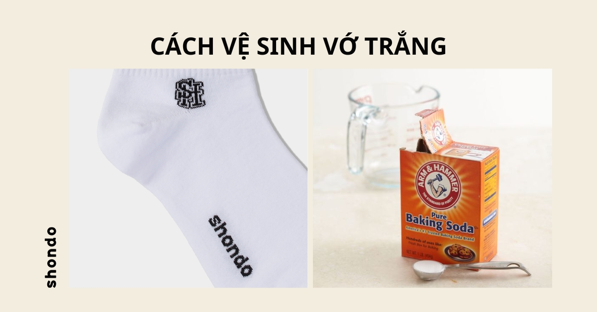 cách giặt vớ trắng