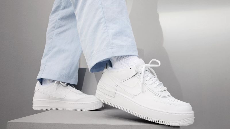 Giày sneaker platform giúp bạn ăn gian chiều cao hiệu quả