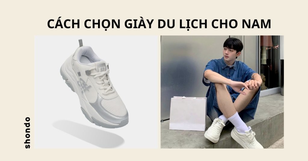 chọn giày du lịch cho nam