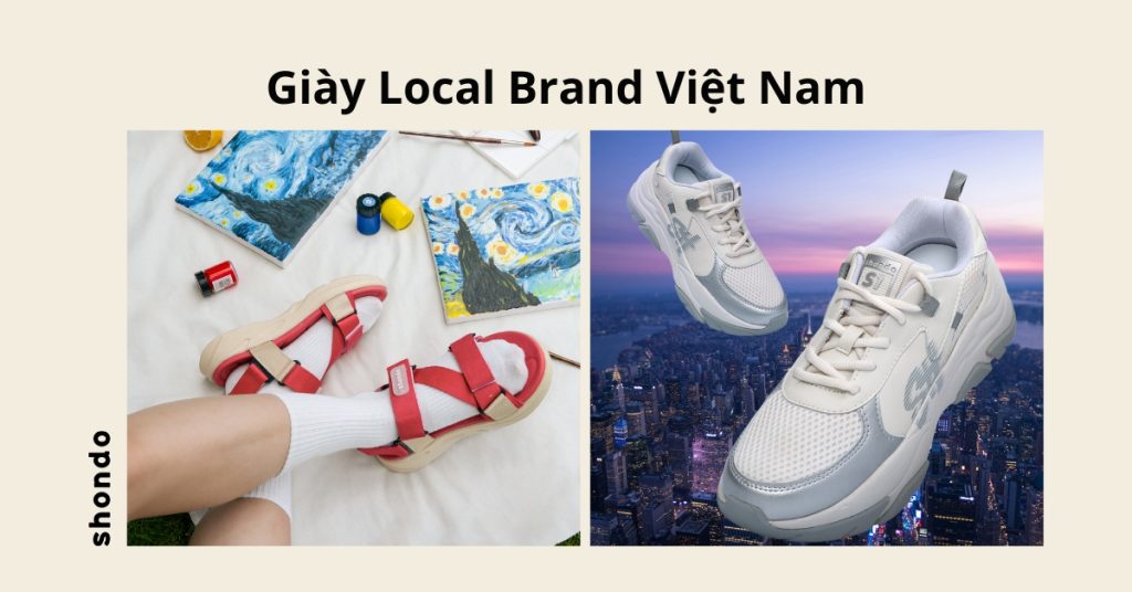 giày local brand việt nam