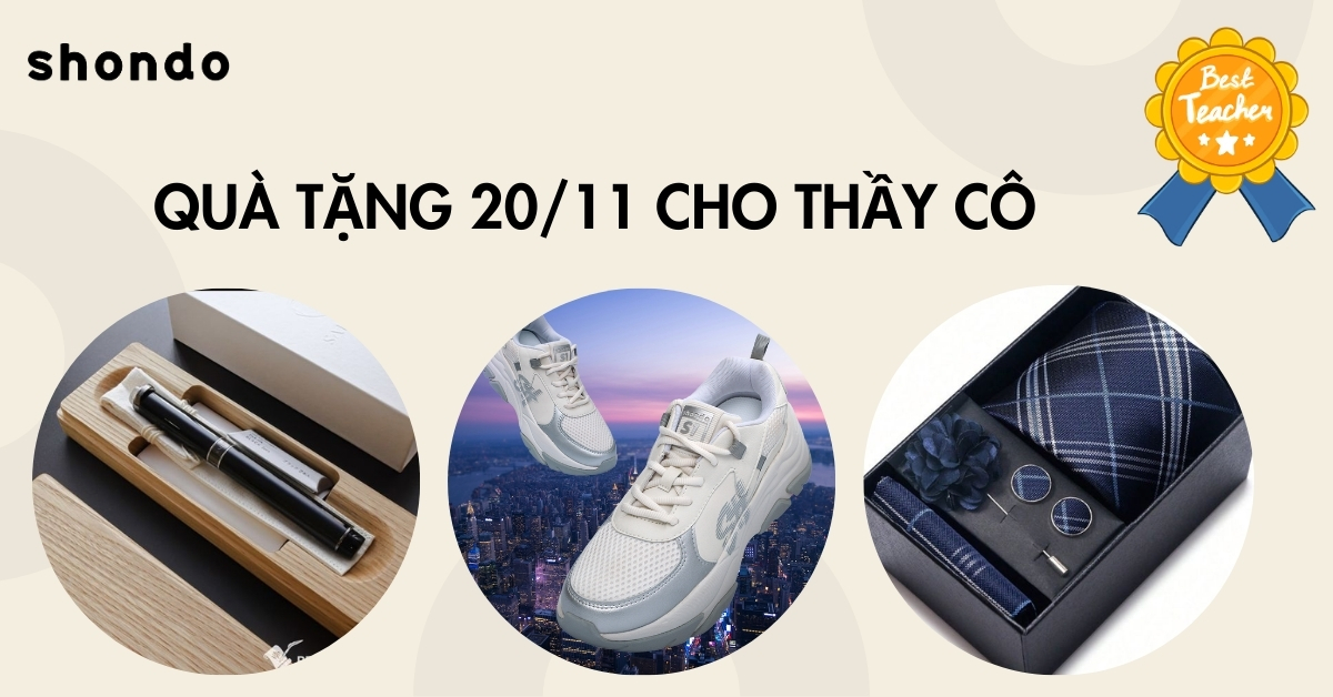 quà tặng 20/11 cho thầy cô