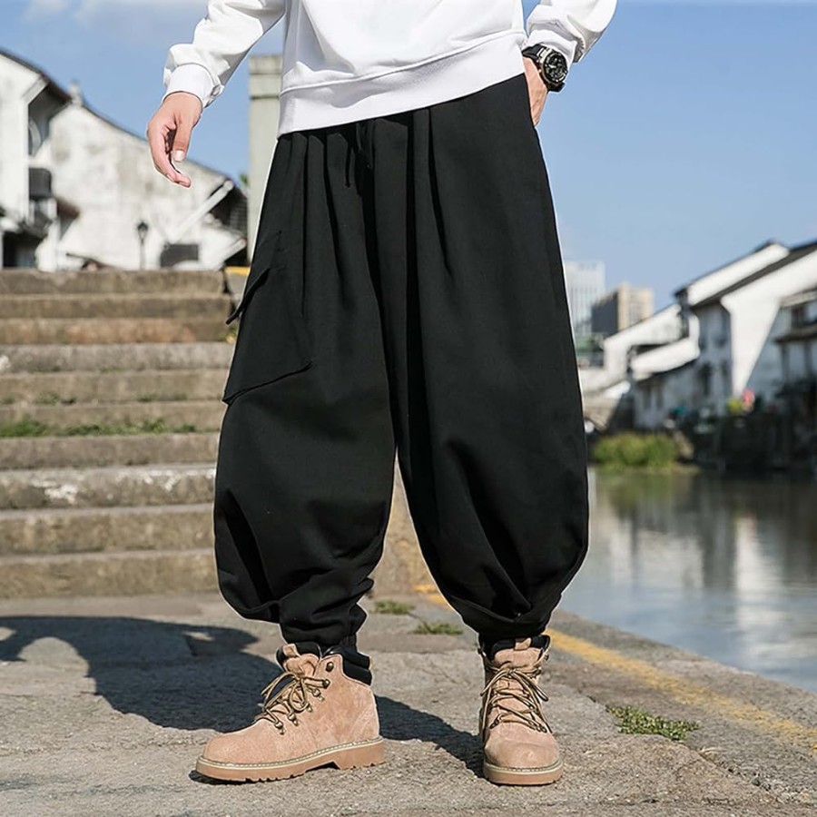 Choose baggy pants to match with shoes