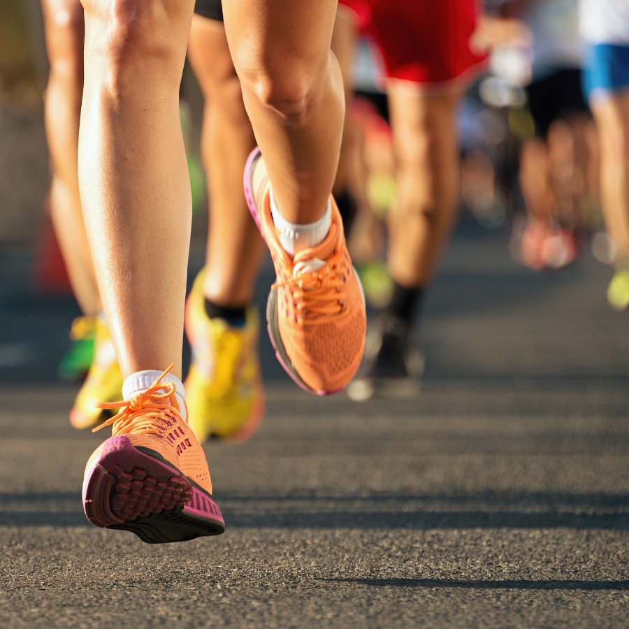 Shock absorption when running long distance helps you not to hurt your feet