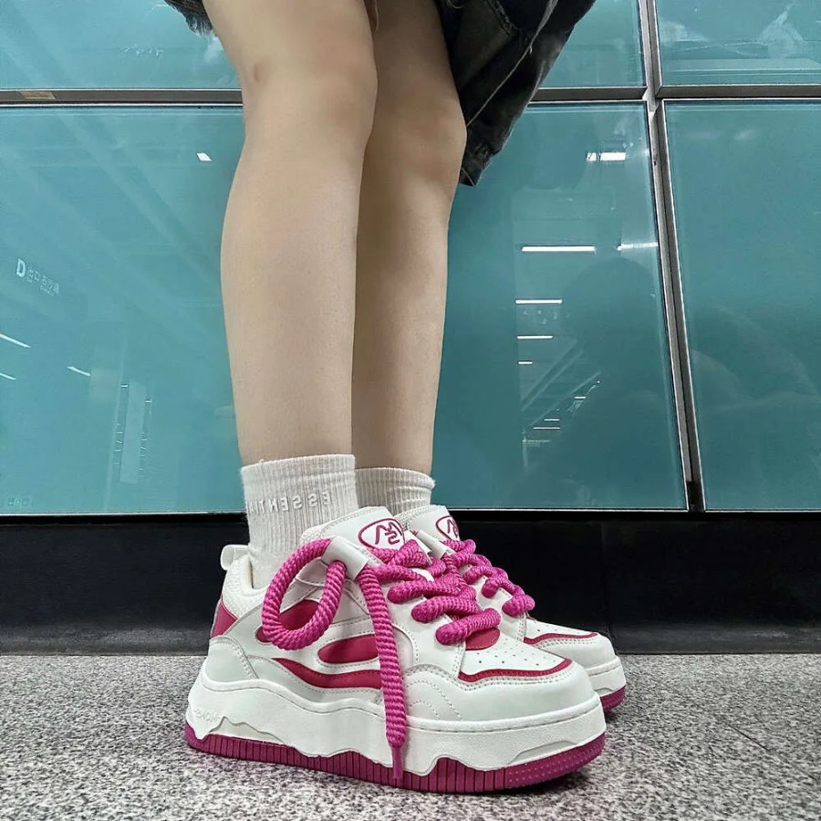 Stand out with a bold sole, impressive height hack