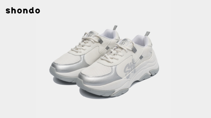 Choose sneakers that match your suit.