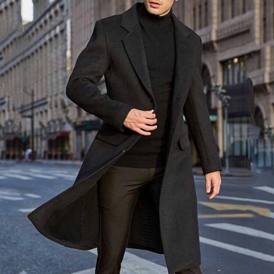 Unique wool coat