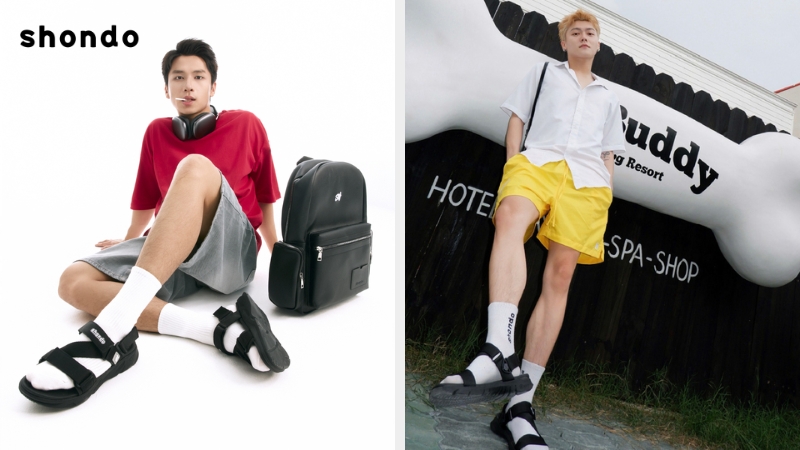 Black shoes are easy to match with different styles