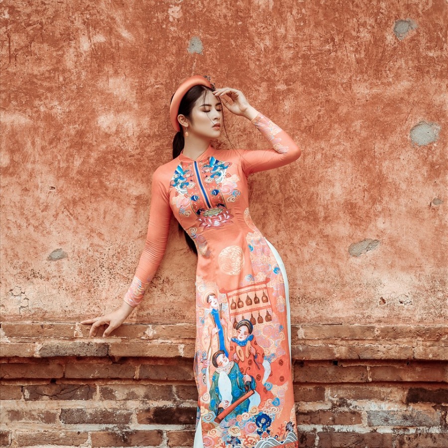 Wear Tet clothes with traditional ao dai
