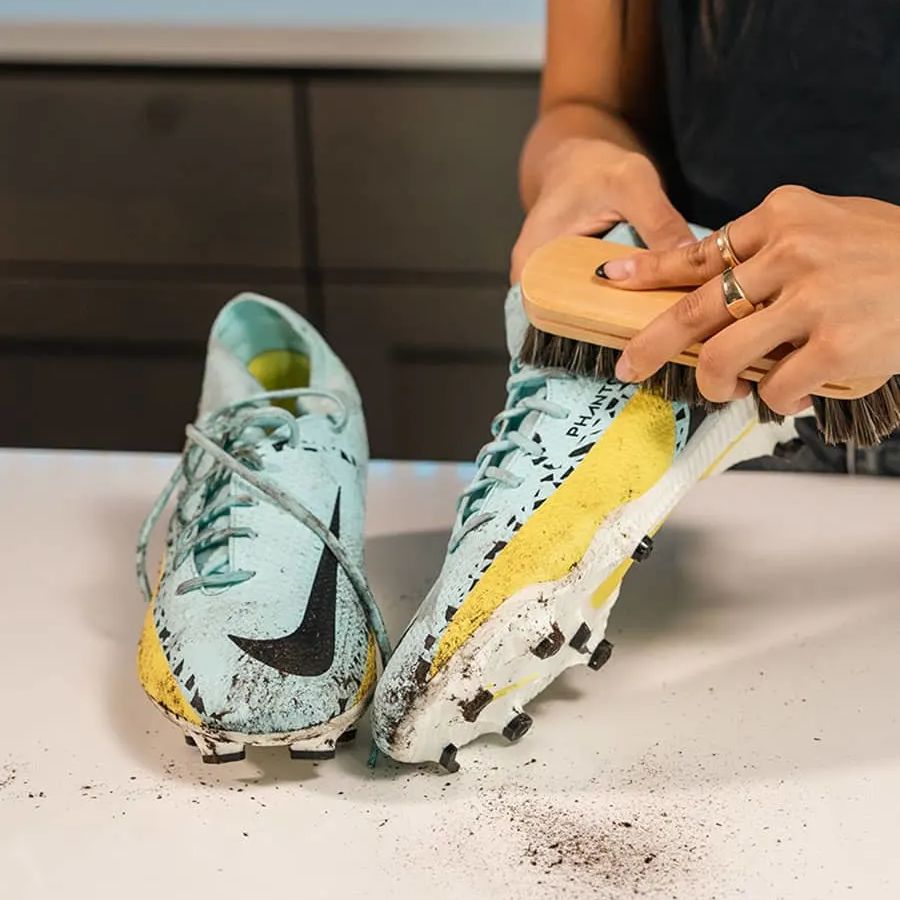 Shoes should be cleaned regularly.