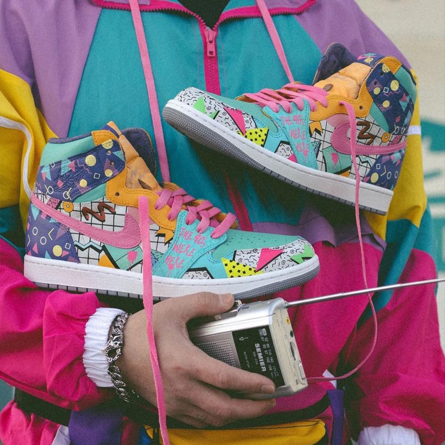 Custom shoes originated in the hip-hop community.