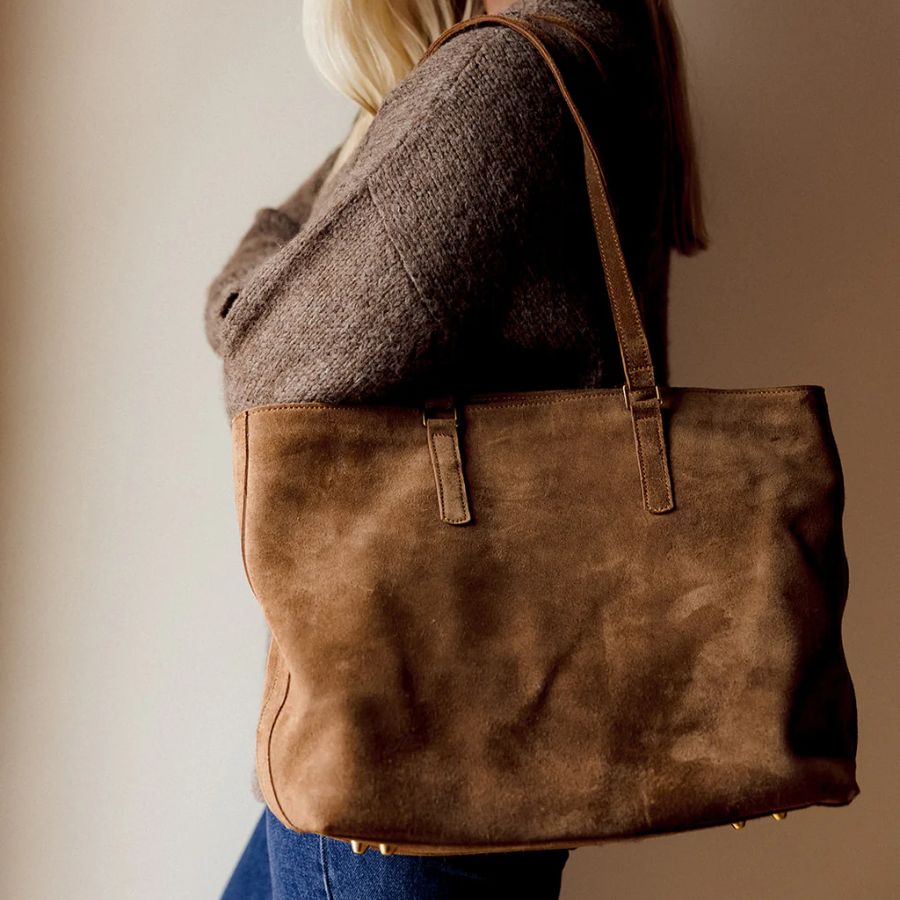 Suede applications in fashion