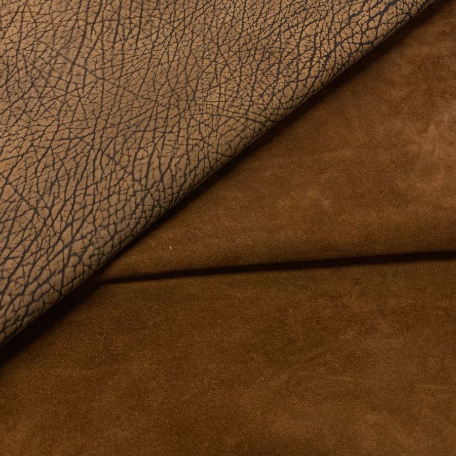 Nubuck leather has a smooth surface.