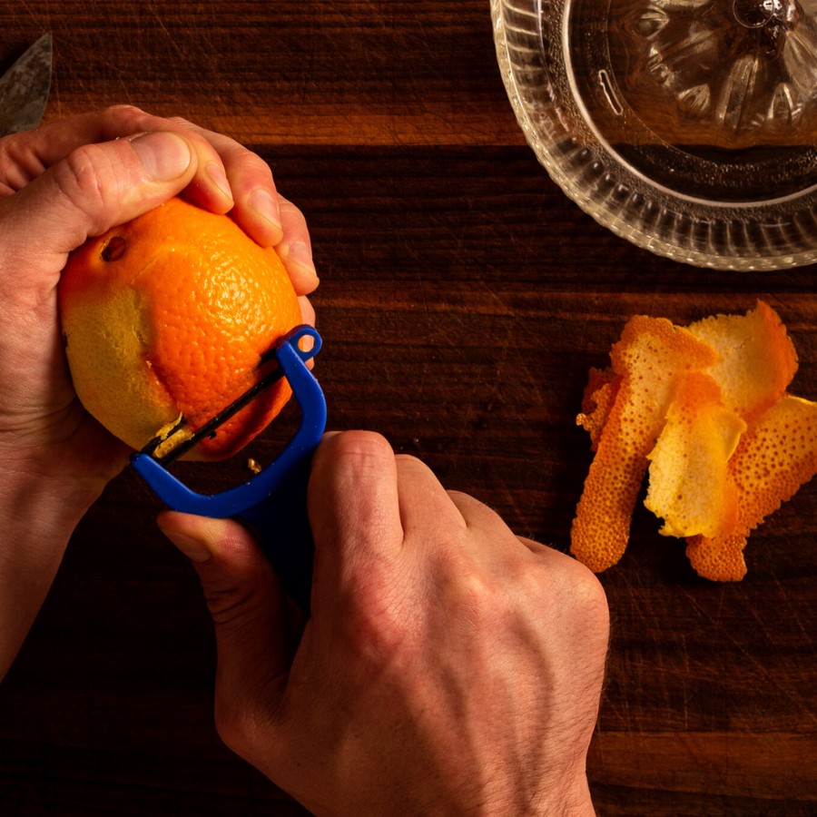 Use lemon and orange peel to deodorize shoes