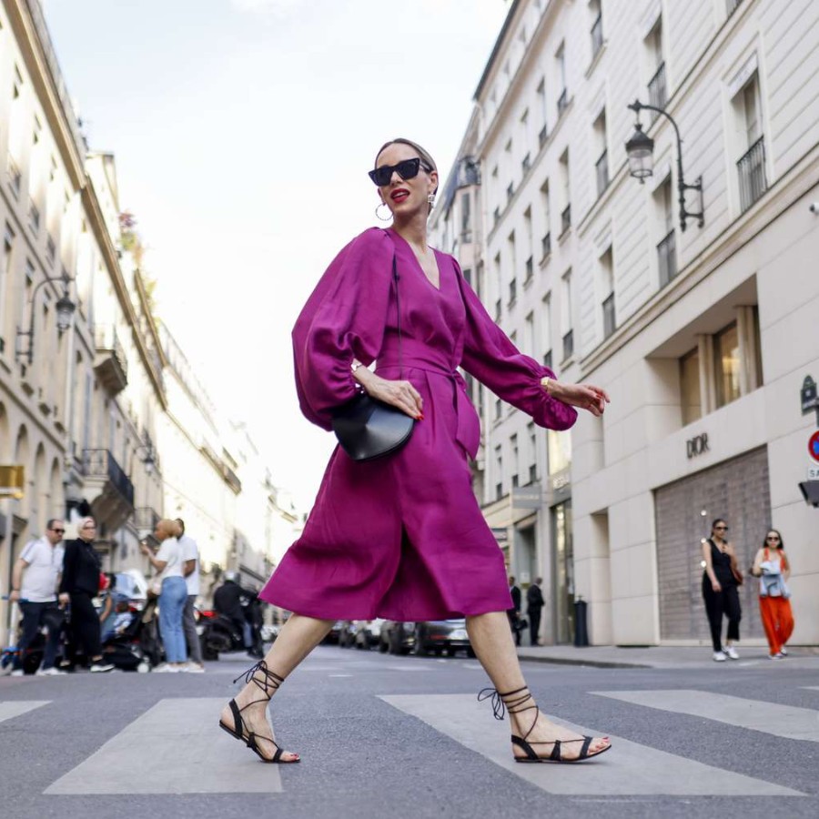Wearing sandals will give you a comfortable, dry feeling all day.