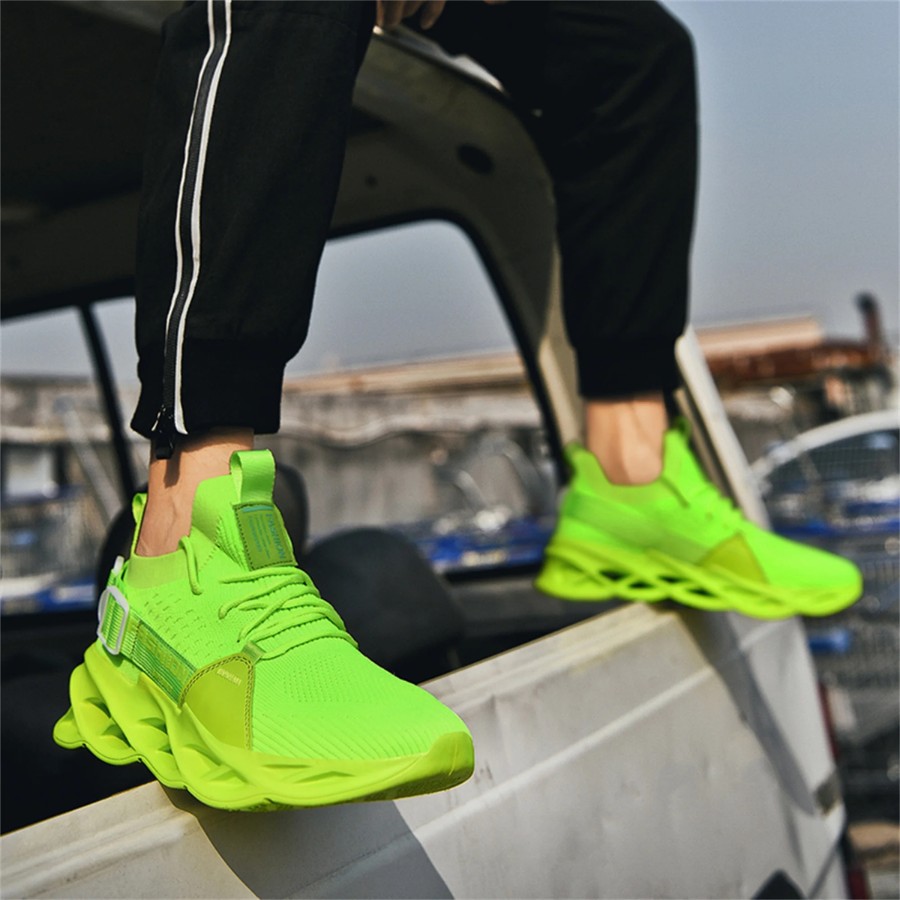 Match green shoes to the occasion