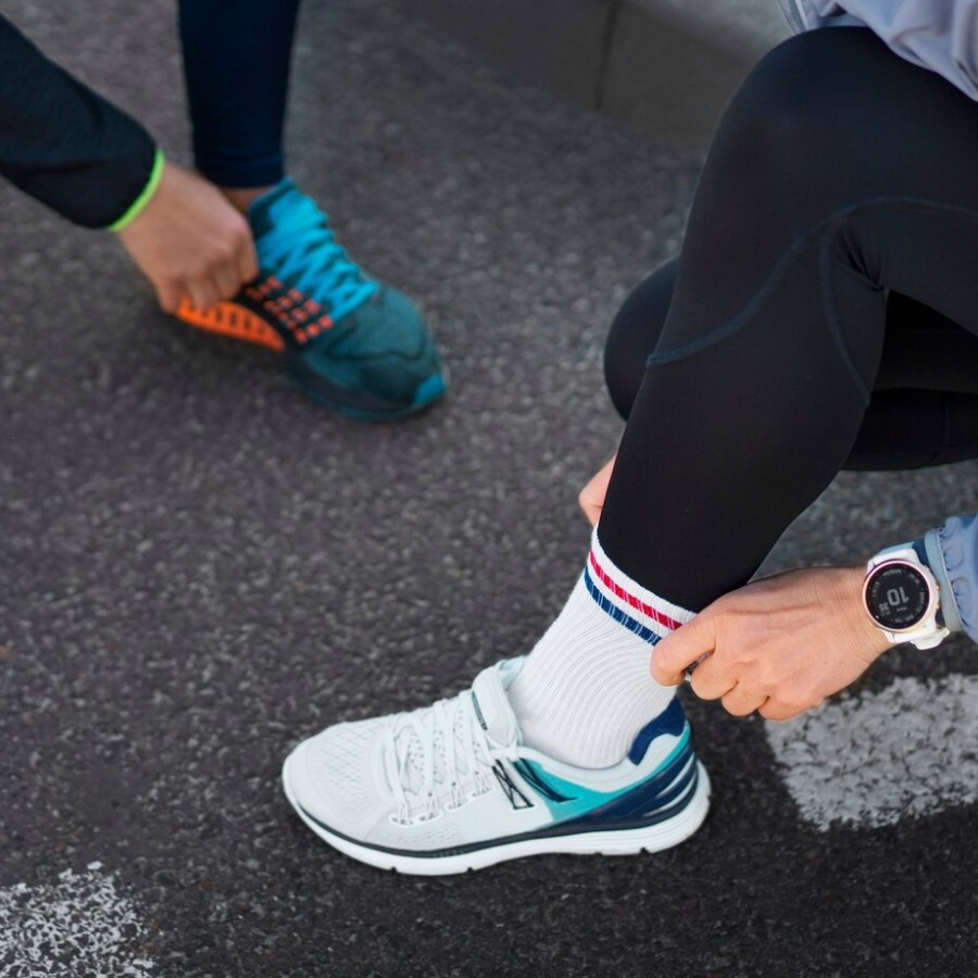 Match socks with sneakers