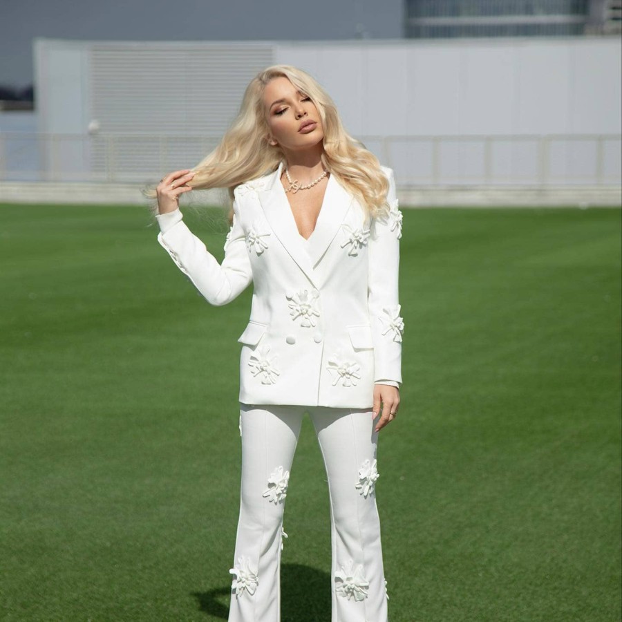 White blazer