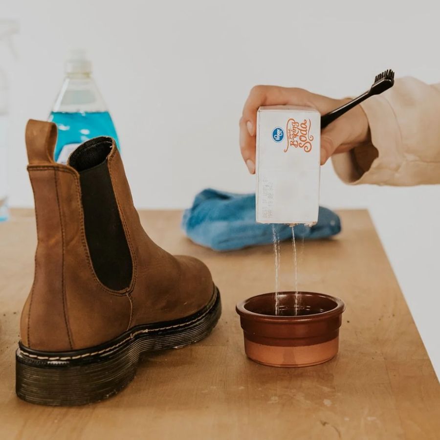 Avoid leaving dirt on your shoes for too long.