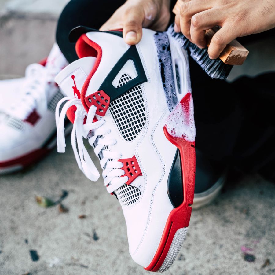 Clean shoes regularly
