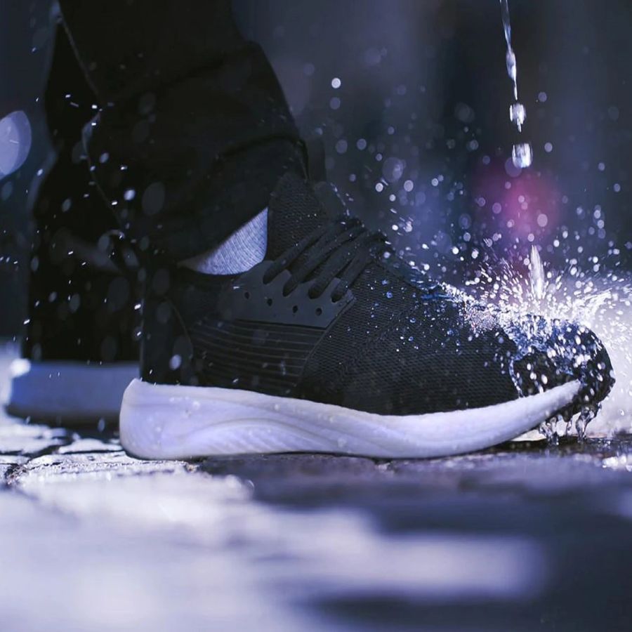 Wear waterproof shoes to protect your feet.