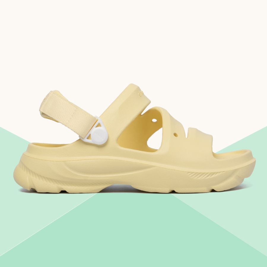 Shondo FX yellow sandals