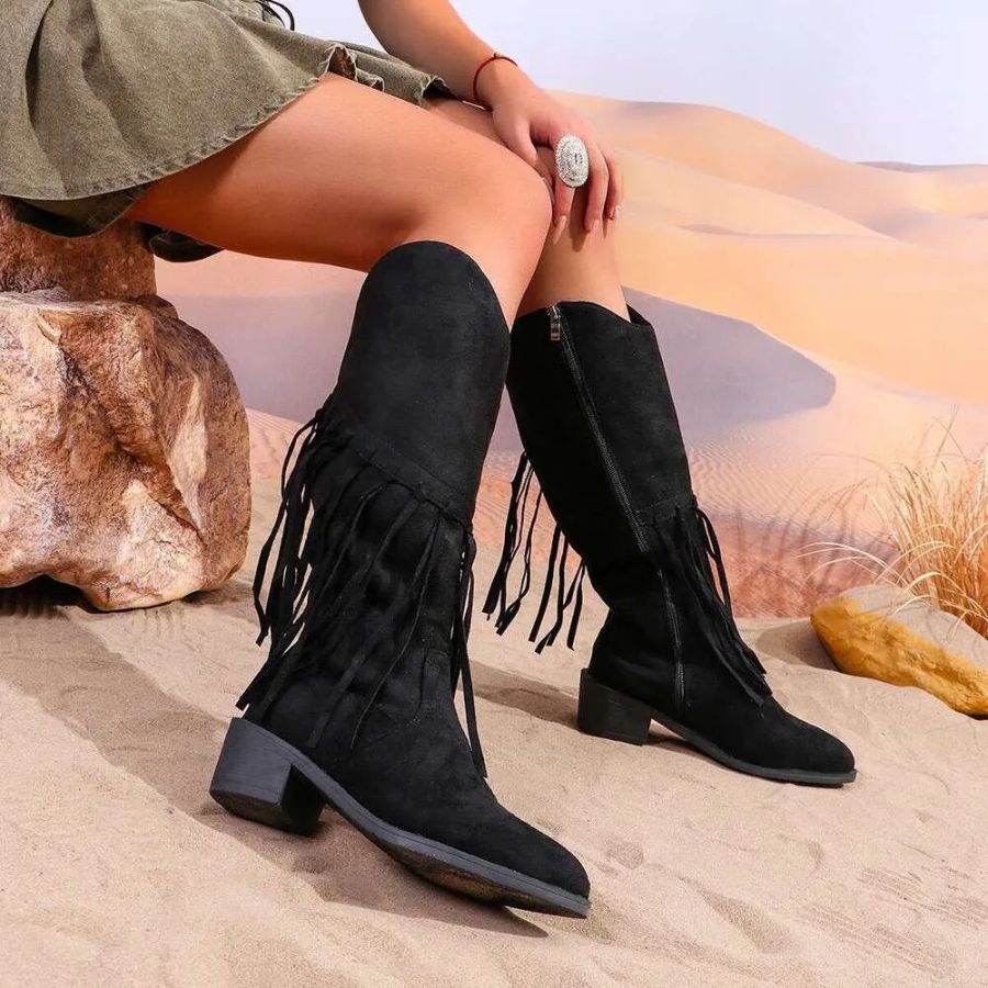 Women's high-top boots